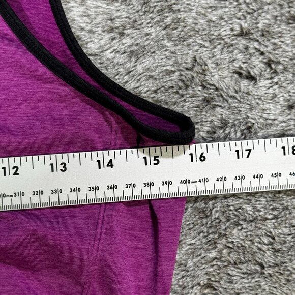 Lululemon In The Flow Tank Sz 4/6 Heathered Regal Plum - Picture 6 of 9